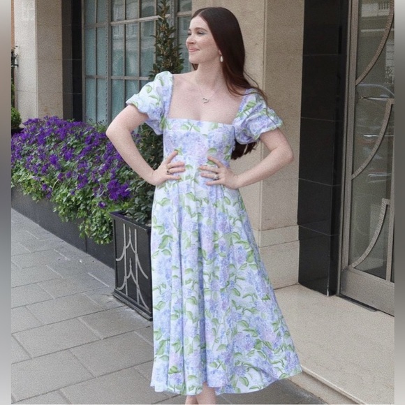 Hill House Dresses & Skirts - Hill House Matilda Nap Dress in Blue Hydrangea XXS